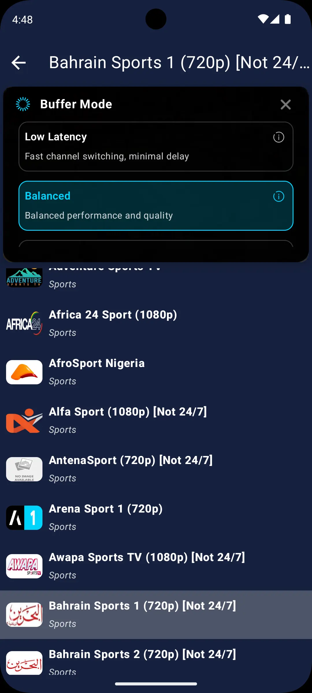 Best Android IPTV Player Screenshot 10 - 2026